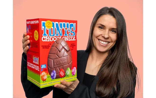 Tony s chocolonely milk chocolate easter eggs product image