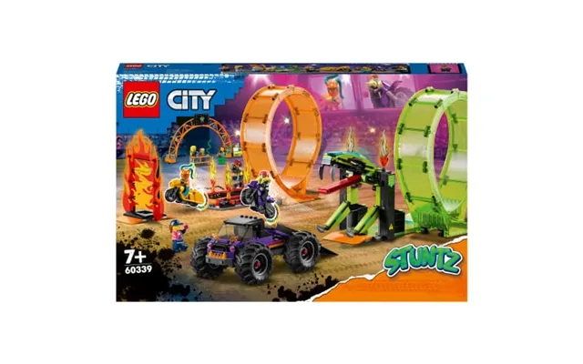 Lego city stuntarena with double loop product image