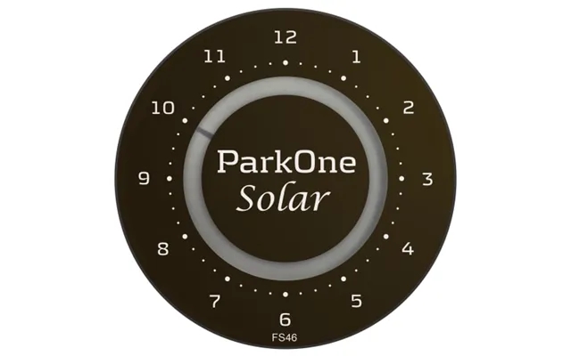 Parkone solar parking disc with solar cells product image
