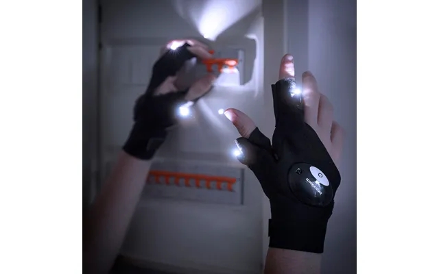 Gloves with led light slippeds innovagoods 2 devices product image