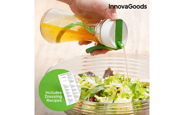 Innovagoods dressing mixer with recipe product image