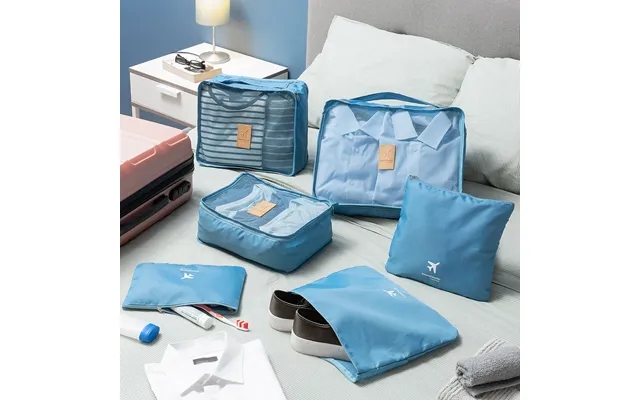 Set with organizer bags to suitcases luggan innovagoods 6 parts product image