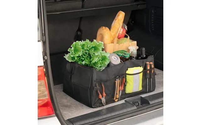 Collapsible organizer to trunk in car carry innovagoods product image
