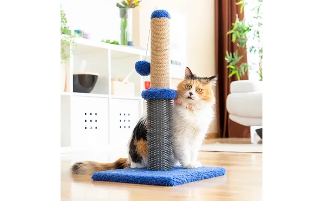 Scraper pole massager with bullet to cats miausage innovagoods product image