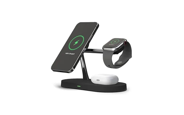 Lux 3-i-1 wireless charging station to iphone 12 13 14 15 p m. Magsafe - 15w product image