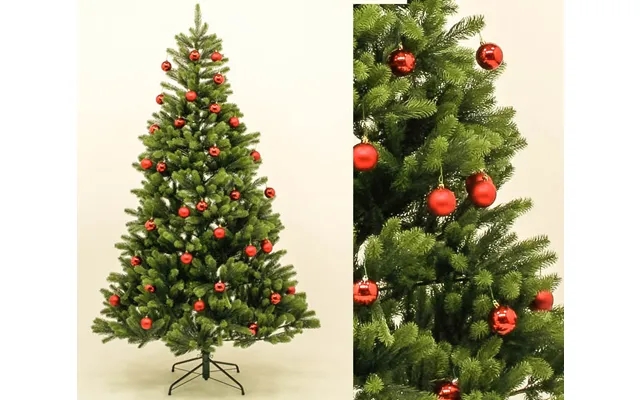 Christmas tree 180 cm spritzguss with 34 red bullets product image