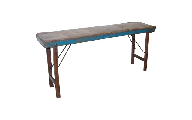 Vijay old console table with zinktop product image