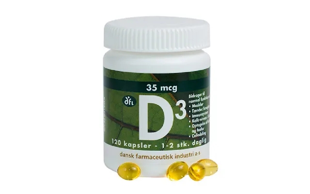 D3-vitamin 35 Mcg 120 Kap product image