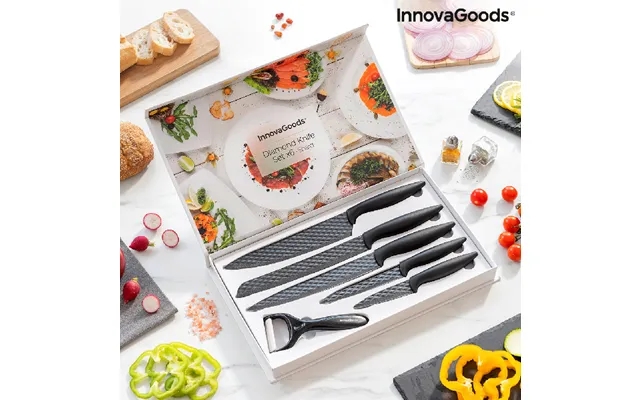 Diamond set of knives shard innovagoods 6 parts product image