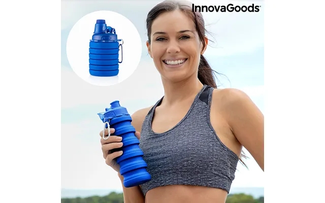 Foldable silicone bottle bentle innovagoods product image