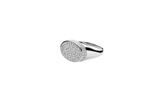 Dyrberg kern ellipas ring - color silver product image
