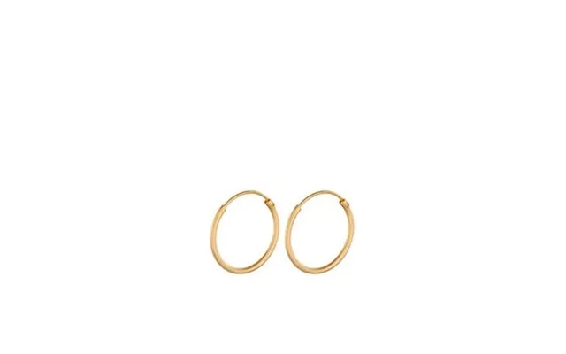 Pernille corydon micro plain hoops gilded product image