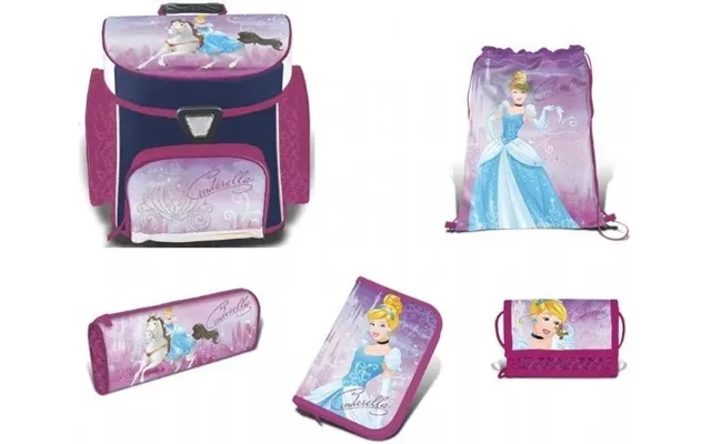Cinderella schoolbag set 5 parts product image