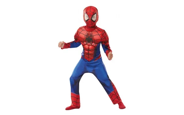 Børnekostume Spiderman Deluxe 116 Cm product image