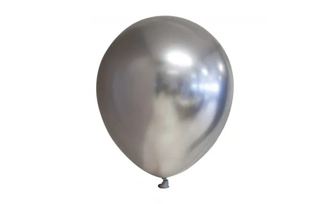 Chrome silver ballon - 30 cm 50 paragraph. product image
