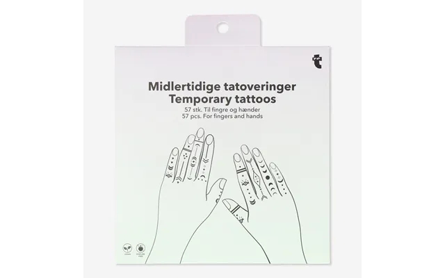 Sæt Med Midlertidige Tatoveringer - 57 Stk. product image