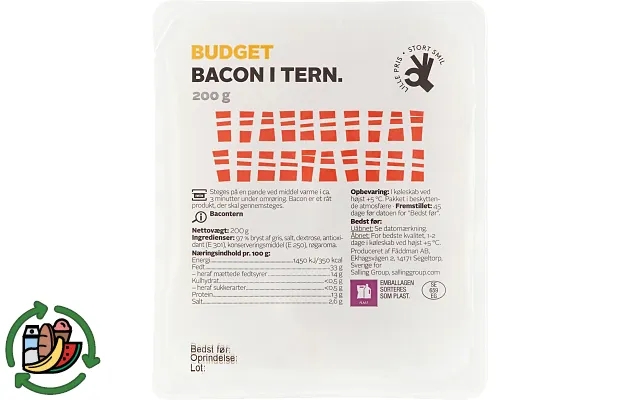 Bacon cubes budget product image