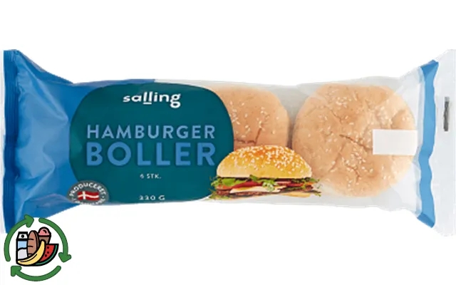 Hamburgerboller salling product image