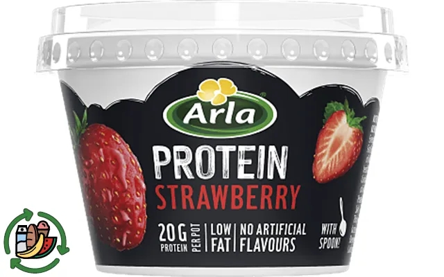 Strawberries arla protein product image