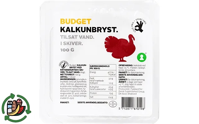 Kalkunbryst Budget product image