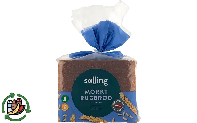 Dark rye bread salling product image