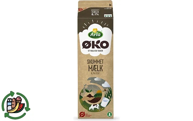 Eco skimmed milk arla product image