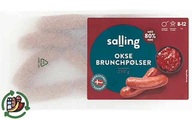 Ox brunchpøls salling product image