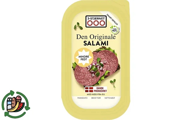 Red salami 3-stjernet product image