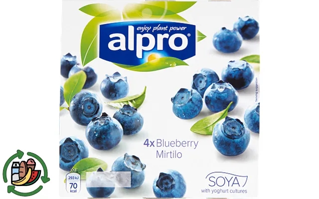 Soja M. Blåbær Alpro product image