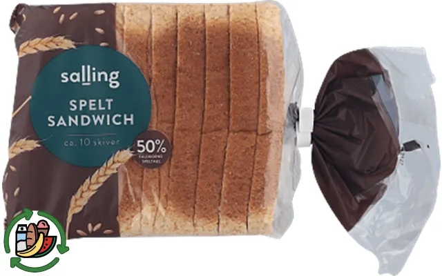 Spelled sandwich salling product image
