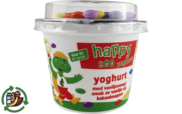 Vanilla yogurt happy zoo product image