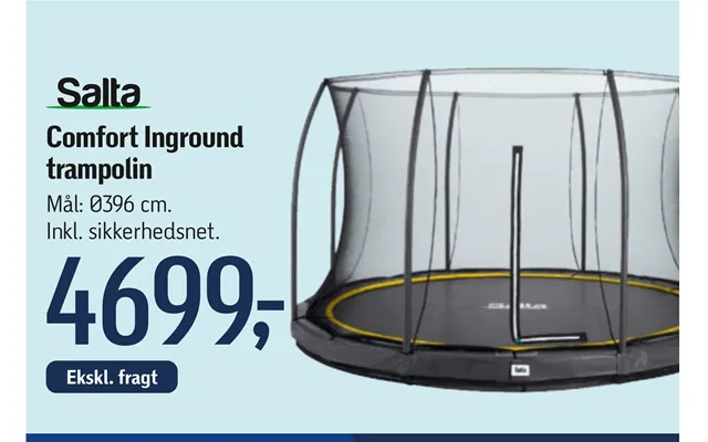 Comfort inground trampoline product image