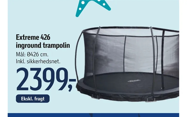 Extreme 426 inground trampoline product image