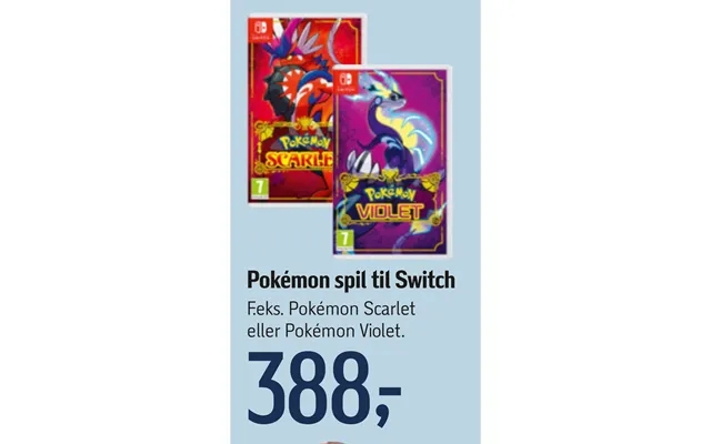 Pokémon Spil Til Switch product image