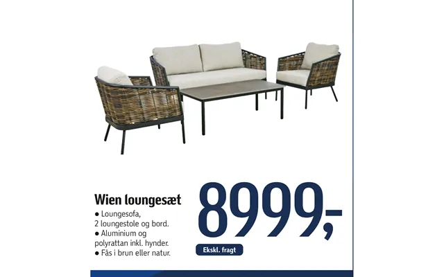 Wien Loungesæt product image