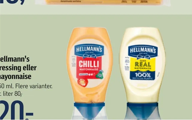 Hellmann's Dressing Eller Mayonnaise product image