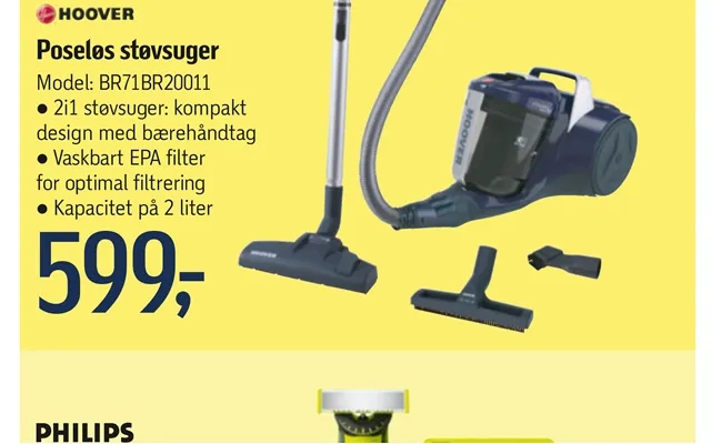 Poseløs Støvsuger product image