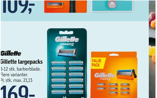 Gillette largepacks product image