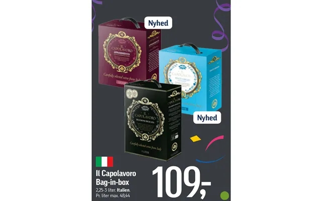 Il Capolavoro Bag-in-box product image
