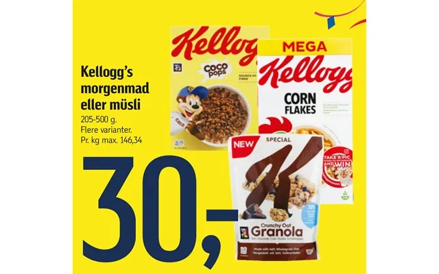 Kellogg’p breakfast or musli product image