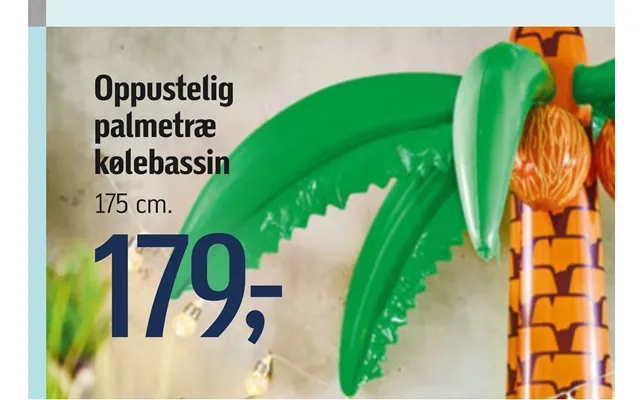 Oppustelig Palmetræ Kølebassin product image