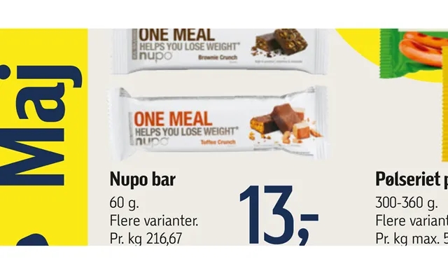 Pølseriet Pølser Nupo Bar product image