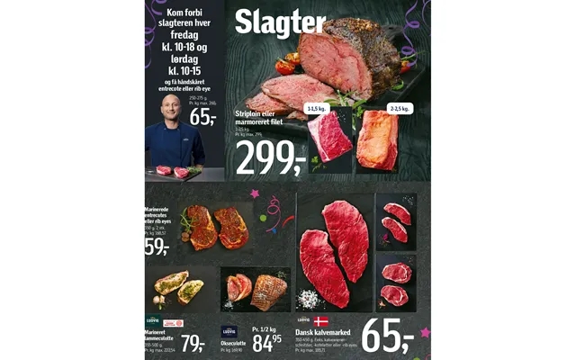 Striploin Eller Marmoreret Filet Dansk Kalvemarked product image