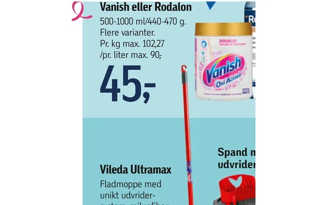 Vanish or rodalon vileda ultramax product image