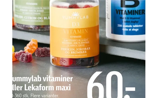 Yummylab Vitaminer Eller Lekaform Maxi product image