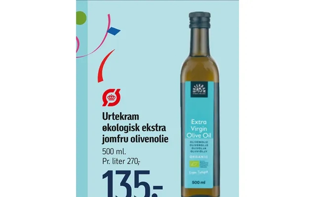 Organic additional virgin olive oil product image