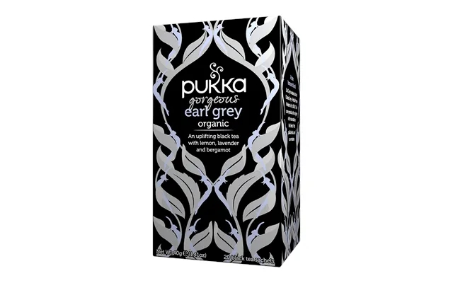 Pukka gorgeous earl gray letter tea product image