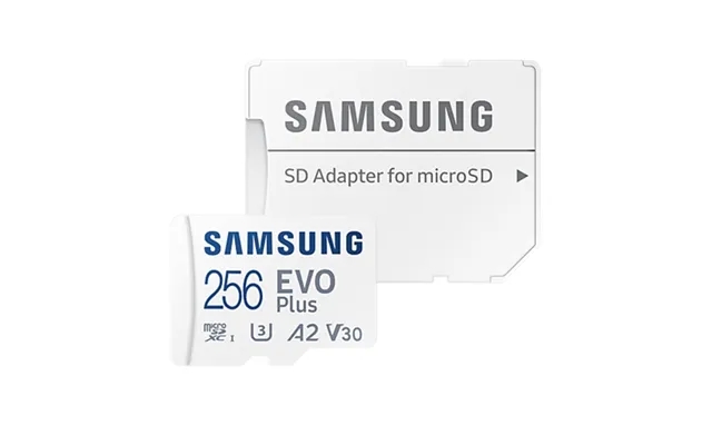 Samsung microsdhc evo plus 256gb class 10 adapter product image