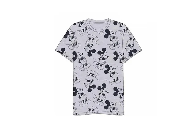 Short sleeve t-shirt to men mickey mouseover gray product image