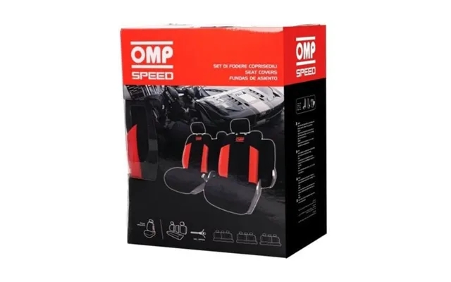 Set with seat covers omp speed universal 11 pcs product image